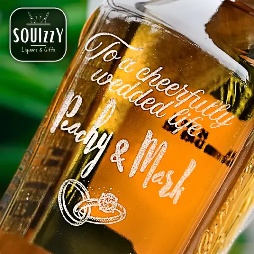 Engraving Text & Logo on Bottle