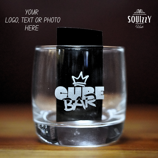 Engraving of LOGO / TEXT on glassware (Glass not included)