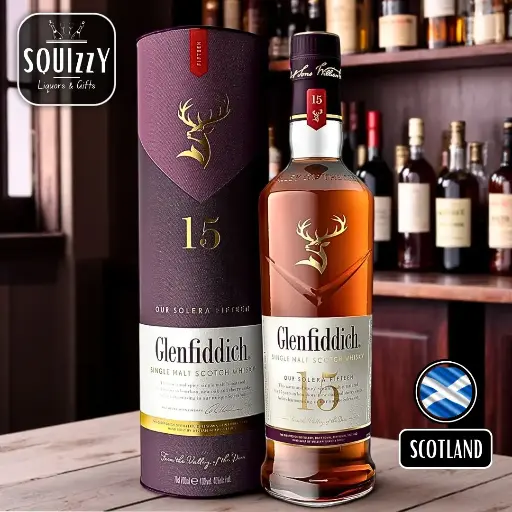 Glenfiddich 15 Years Solera Single Malt Scotch Whisky 700mL