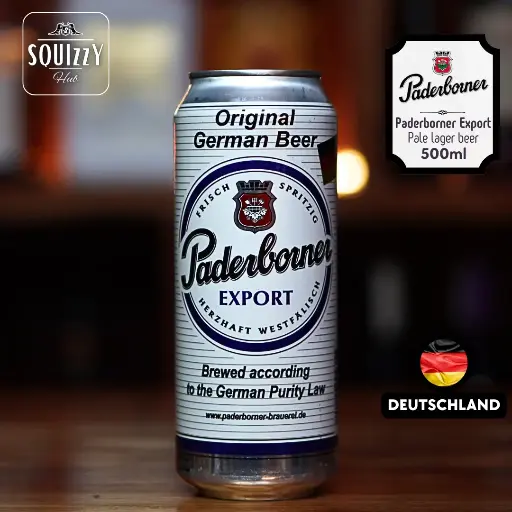 Paderborner Export Lager beer 500ml