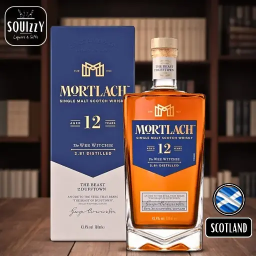 Mortlach 12 Years Wee Witchie Speyside Single Malt Scotch Whisky 750mL