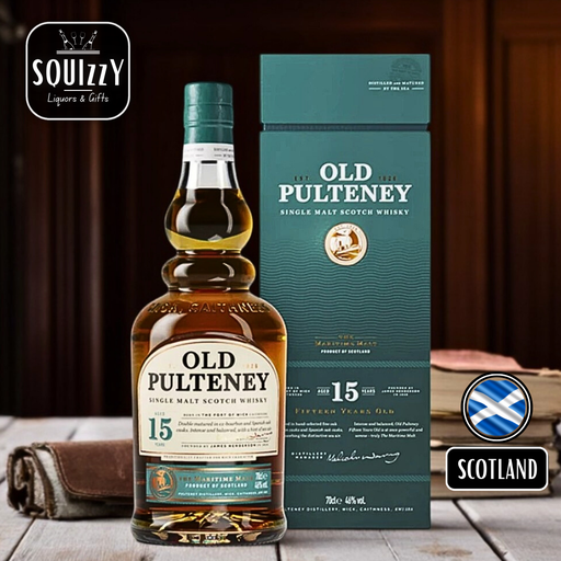 Old Pulteney 15 years Single Malt Scotch whisky 700mL