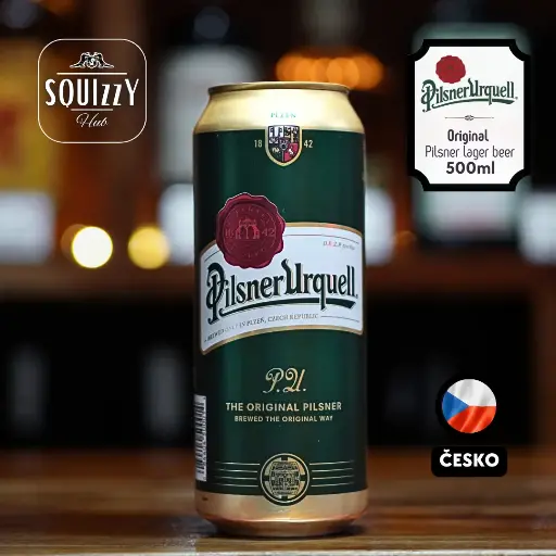 Pilsner Urquell Czech beer 500ml