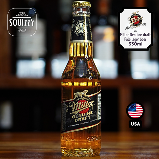 Miller Pale Lager beer 330ml