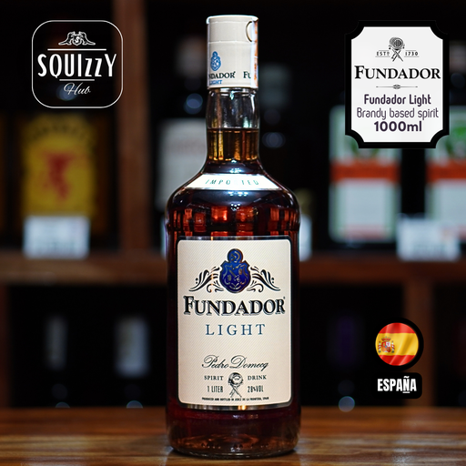 Fundador Light Brandy Based Spirit 1L