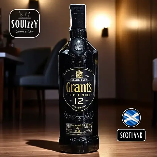 Grants 12 years Triple Wood Blended Scotch whisky 700mL