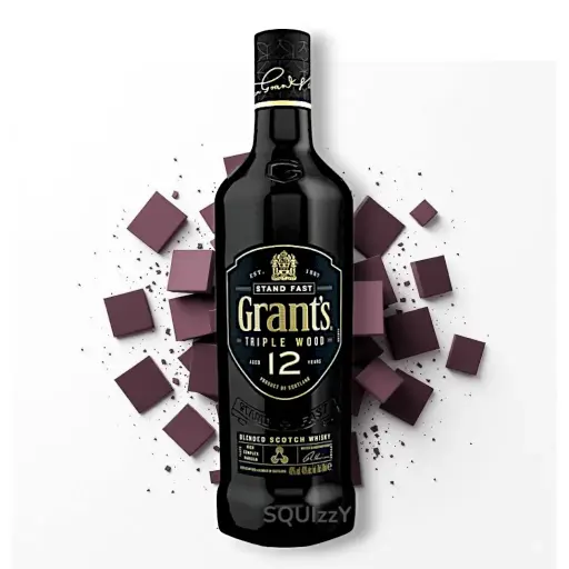 Grants 12 years Triple Wood Blended Scotch whisky 700mL