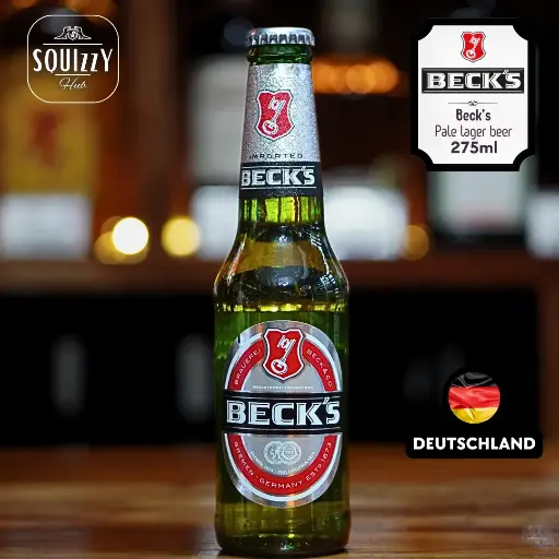 Beck's German Lager beer 275ml - Bundle of 6 btls