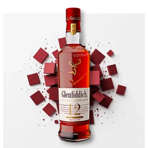 Glenfiddich 12 Years Sherry Cask Single Malt Scotch whisky 700mL