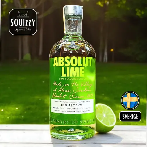Absolut Lime Flavored vodka 700ml