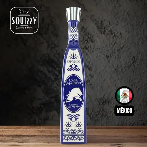 Casa Maestri Reposado Agave Tequila ceramic 1L