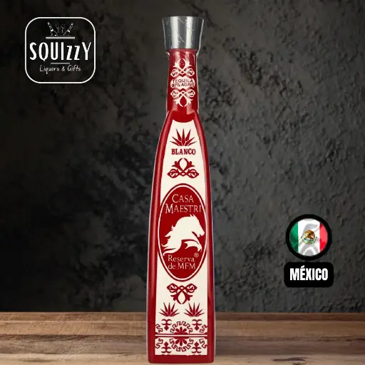 Casa Maestri Blanco Agave Tequila ceramic 1L