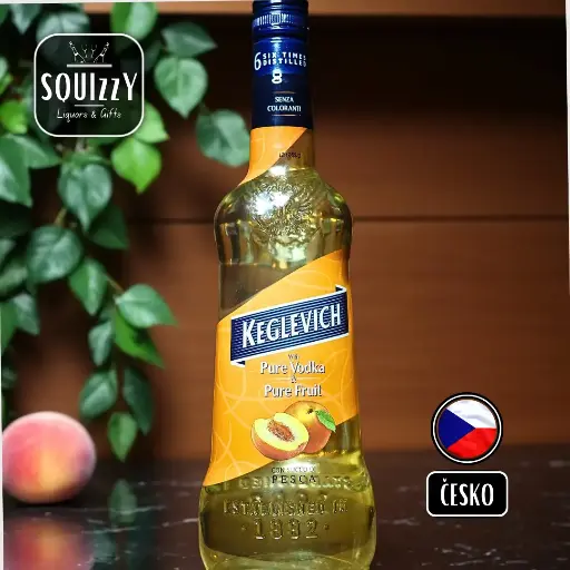 Keglevich Pesca vodka liqueur 700ml