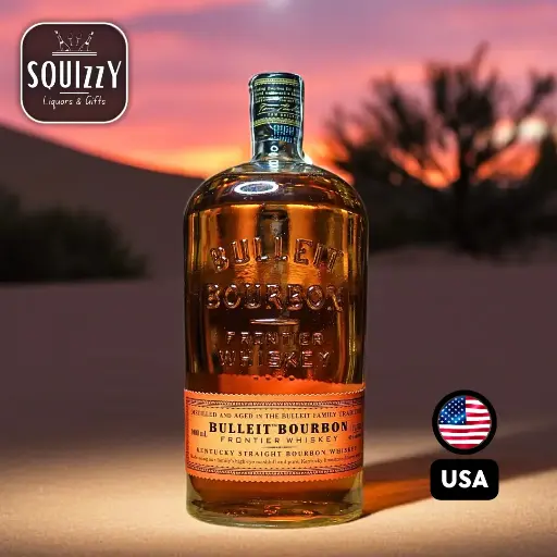 Bulleit Bourbon Kentucky Straight Bourbon whiskey 1000ml