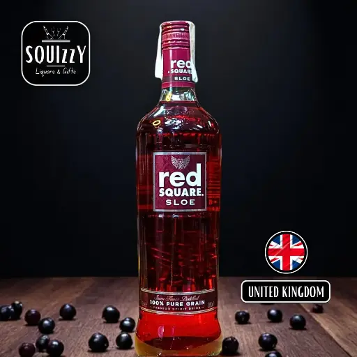 Red Square Sloe Flavoured vodka 700ml