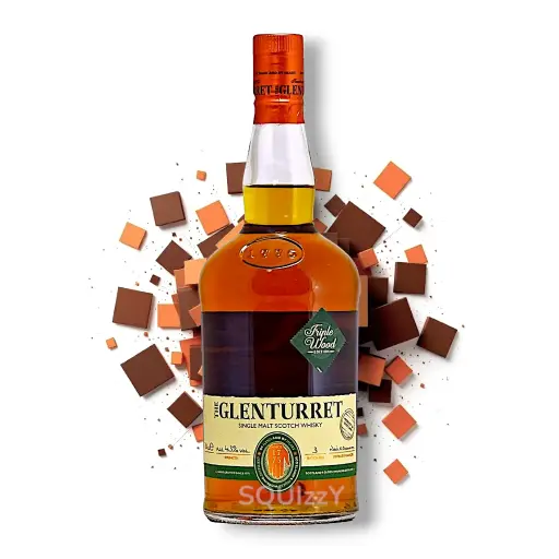 Glenturret Triple Wood Single Malt Scotch whisky 700mL