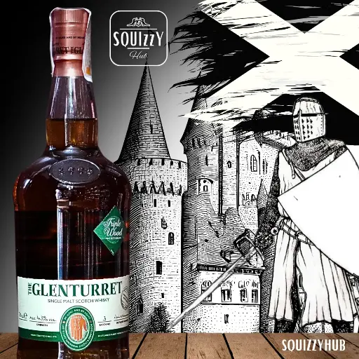 Glenturret Triple Wood Single malt Scotch whisky 700mL
