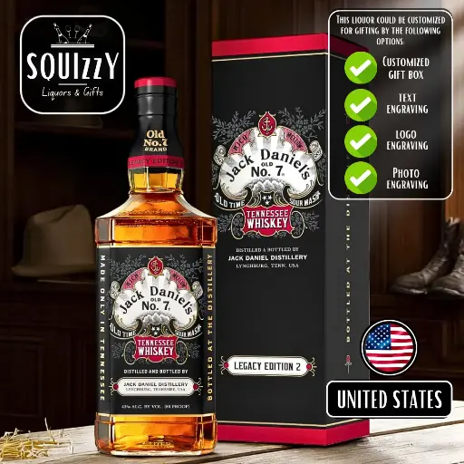 Jack Daniel's No 7 Legacy 2 Ed. Tennessee Whiskey 700ml