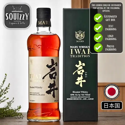 Mars IWAI Tradition Blended Japanese Whisky 750ml