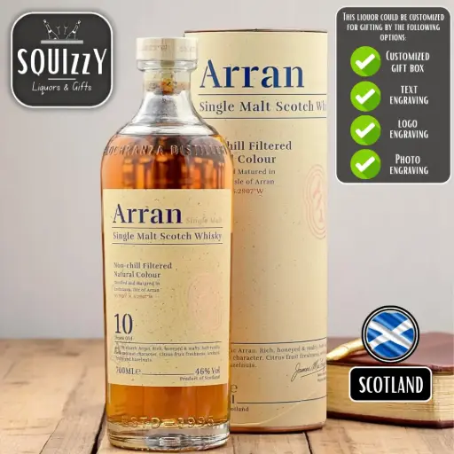 Arran 10 Years Single Malt Scotch whisky 700mL