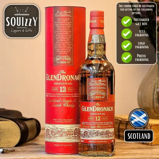 Glendronach 12 Years Single Malt whisky 700mL