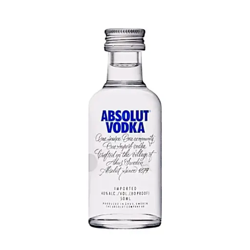 Absolut Blue Original Vodka Miniature 50mL