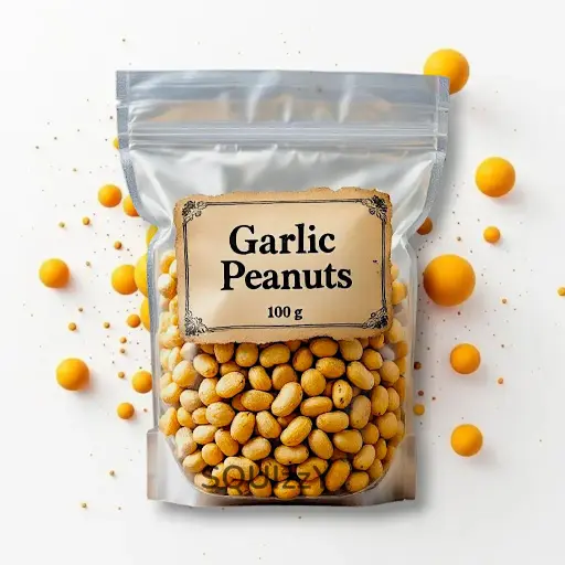Roasted Garlic Peanuts 100g