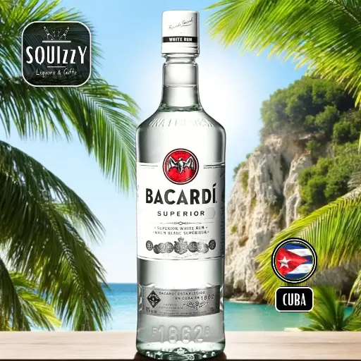 Bacardi Superior Carta Blanca White Rum 750ml