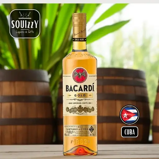 Bacardi Carta Oro Gold Rum 750ml