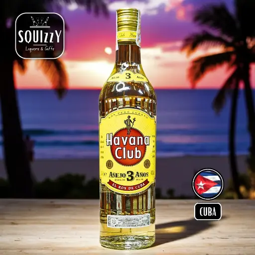 Havana Club Anejo 3 Years  Rum 700mL