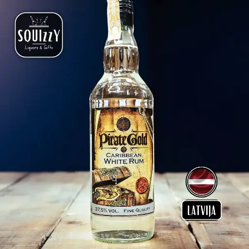 Pirate Gold Caribbean White Rum 700mL