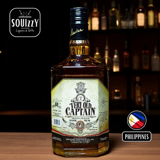 Very Old Captain Artisan Crafted Rum 750ml